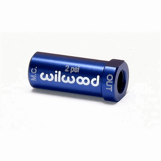Wilwood Blue 2 PSI Disc Brake Pressure Residual Valve