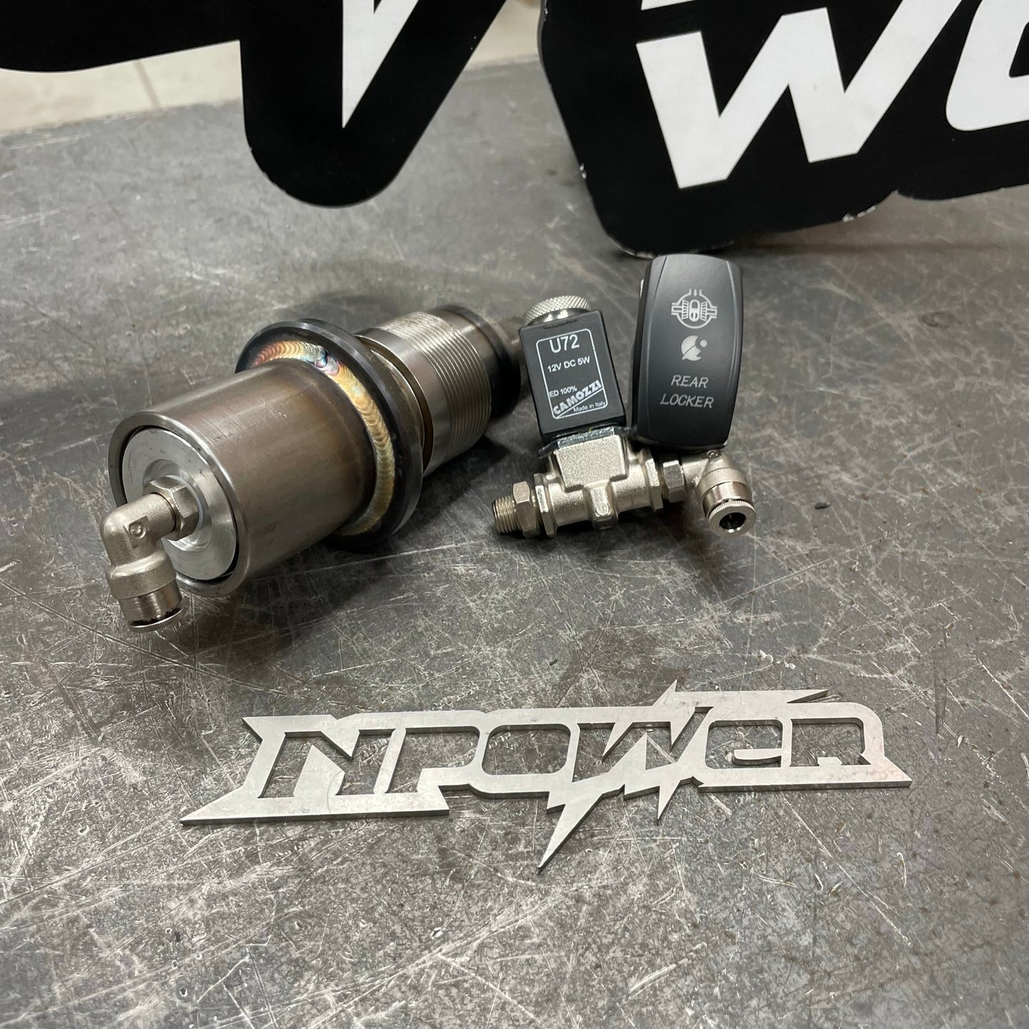 KIT VÁLVULA PARA BLOQUEIO NISSAN PATROL GR Y60 / Y61