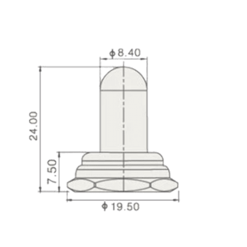 FULL RUBBER BOOT SWITCH COVER